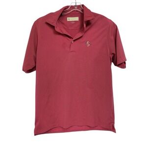 Donald Ross /Sebonack C.C. Men's Sz Large Striped Golf Polo Shirt (H45) EUC